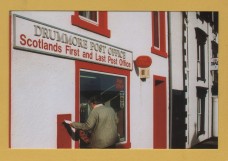`Greetings From Drummore - Scotland`s Most Southerly Village`- Postally Unused - John Tomkins Postcard.