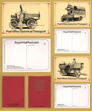 `Post Office Historical Transport - 3 x Postcards - Set 4` - Postally Unused - South Eastern Postal Region Postcards.