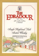 `The Edradour - The Smallest Distillery in Scotland`- Postally Unused - Distillery Postcard.
