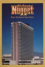 `John Ascuaga`s, Nugget - Reno, Nevada`- Postally Unused - Nugget Postcard.