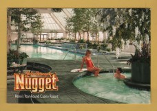 `John Ascuaga`s, Nugget - Reno`s Year-Round Casino Resort`- Postally Unused - Nugget Postcard.