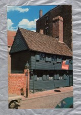 `The Paul Revere House` - Boston - Postally Unused - The Paul Revere House Postcard