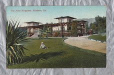 `The Allen Bungalow, Altadena, Cal` - Postally Unused - M.Rieder Postcard