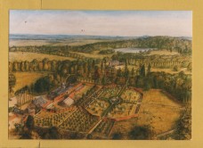 `BUSCOT PARK 1990 by Richard Sorrell` - Postally Unused - Producer Unknown Postcard.