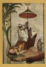 `Venice - Villa Valmarana - `Chinese Scene by Giovanni Domenico Tiepolo`` - Postally Unused - Kina Italia Postcard.