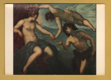 `Venice - Ducal Palace - `Bacchus, Ariadne and Venus by Tintoretto`` - Postally Unused - P.Marzari Postcard. `Venice - Ducal Palace - `Bacchus, Ariadne and Venus by Tintoretto`` - Postally Unused - P.Marzari Postcard.