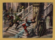 `Veronese Lovers - Romeo and Juliet by Molino` - Postally Unused - Vito`s Postcard. `Veronese Lovers - Romeo and Juliet by Molino` - Postally Unused - Vito`s Postcard.
