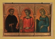 `Florence - Horne Foundation Museum - `Saints Catherine of Alexandria, Margaret and Benedict`` - Postally Unused - Nova LVX Postcard.