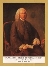 `RALPH ALLEN by Thomas Hudson - Victoria Art Gallery, Bath` - Postally Unused - Post Office Postcard.