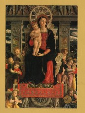 `Verona - Basilica of S. Zeno - `Tryptych by Mantegna (detail)` - Postally Unused - Corsini & F Postcard.