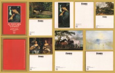 `Six Postcards of Tate Gallery Masterpieces - For BBC Homes & Antiques Readers - 100 years of Tate Gallery` - Postally Unused - BBC Postcards.