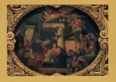 `Venice - Basilica dei Ss. Giovanni e Paolo - The Adoration of the Shepherds by Paolo Cagliari` - Postally Unused - Benedetti Postcard.