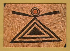 `Cyclades - Mosaic Floor from Delos` - Postally Unused - Hannibal Postcard.