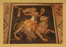 `Cyclades - Mosaic Floor from Delos` - Postally Unused - Hannibal Postcard.