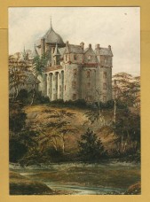 `Thirlstone Castle, Scottish Borders` - Postally Unused - Producer Unknown Postcard.