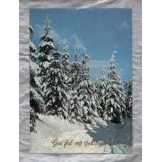 `God Jul Och Gott Nytt Ar` - Sweden - Postally Used - Malmo 23rd December 1968 Postmark - Amag Postcard