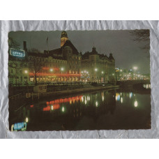 `Malmo, Hotel Savoy` - Sweden - Postally Used - Malmo 22nd December 1968 Postmark - Ultra Postcard