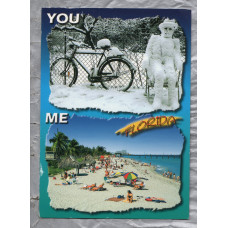`You - Me - Florida` - Postally Used - Miami 22nd November 2010 Postmark - John Gordash Photograph.