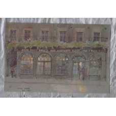 `Berry Bros & Rudd` - London Wine Shop - Writing To Rear But Postally Unused - John Ward Illustrated