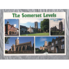`Villages Of The Somerset Levels` - Postally Used - Royal Mail Bath Branch ? April 2006 Frank - Bob Croxford Postcard