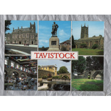 `Tavistock, South Devon` - Postally Unused - Salmon Cameracolour Postcard