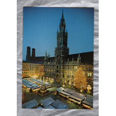 `Munchen - Munich, Waltstadt mit Herz` - Postally Unused - Hans Huber Postcard