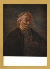 `Probably Rembrandt`s Elder Brother-Adriaen van Rijn by Rembrandt` - Postally Unused - Mauritshuis Postcard.