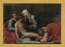 `Florence - Galleria Pitti - `The Deposition by Fra Bartolomeo`` - Postally Unused - Magit Postcard.