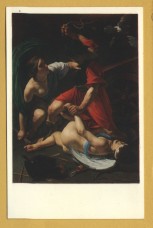 `The Chastisement of Love by Michelangelo da Caravaggio` - Postally Unused - Arthur J.Heliochrome Postcard. `The Chastisement of Love by Michelangelo da Caravaggio` - Postally Unused - Arthur J.Heliochrome Postcard.
