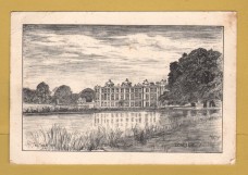 `LONGLEAT by John Jowitt` - Postally Used-1967 - Artist Postcard.