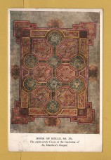 `The Book of Kells - Beautifully Illuminated Manuscript of the Four Gospels` - Postally Used-1967 - Browne & Nolan Postcard. `The Book of Kells - Beautifully Illuminated Manuscript of the Four Gospels` - Postally Used-1967 - Browne & Nolan Postcard.