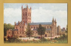 `Buckfast Abbey, North West` - Postally Unused - J.Salmon Postcard.