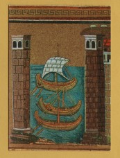 `Ravenna - New S.Apollinaris (VI Cent) - Classe Harbour` - Postally Unused - E.Salboroli Postcard.