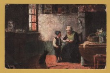 `A Splinter by S.Heyerman` - Postally Used - Eltham 24th April 1905 Postmark - Raphael Tuck & Sons "Oilette" Postcard