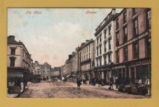 `The Mall, Tralee` - Postally Used-1915 - Producer Unknown Postcard.