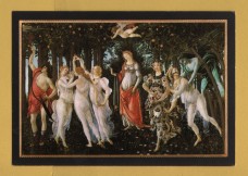 `Florence, Uffizi Gallery - Spring by Sandro Botticelli`- Postally Unused - Nova Lux Postcard.