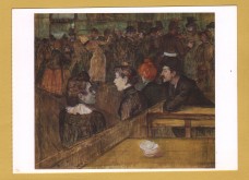 `Toulouse-Lautrec and Monmartre - `Moulin de la Galette, 1889 by Toulouse-Lautrec` `- Postally Unused - Pomegranate Postcard.