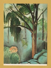 `Matisse - Tree Near Trivaux Pond 1916/17 by Henri Matisse` - Postally Unused - Mondadori International Postcard.