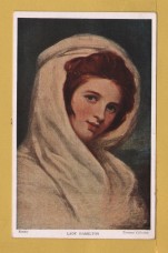 `Lady Hamilton` - Postally Unused - The Medici Society Ltd Postcard