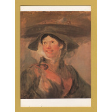 `The Shrimp Girl - William Hogarth` - Postally Unused - The Medici Society Ltd Postcard.