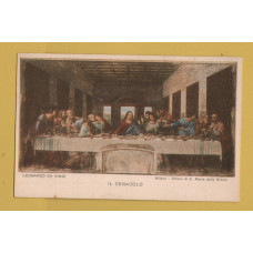 `Il Cenacolo - Leonardo Da Vinci` - Postally Unused - E.B.C Postcard No.9574.