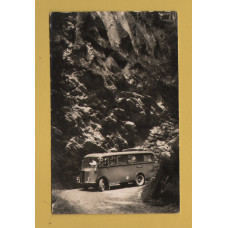 `Postauto Kiental - Griesalp in der Griesschlucht` - Postally Unused - Phot. E.Gyger Postcard.