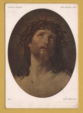 `Ecce Homo - Guido Reni` - Postally Unused - Postcard No.1059 - National Gallery Postcard.