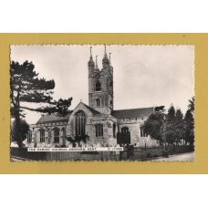 `The Parish Church, Ashford, Kent` - Postally Used - London S.W.1 31st August 1966 Postmark with Slogan - Norman Postcard