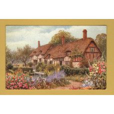 `Anne Hathaway`s Cottage - Stratford Upon Avon` - Postally Unused - J.Salmon Ltd Postcard