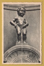`Manneken-Pis - Brussels` - Postally Unused - NELS Postcard.