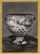 `Rome - Capitoline Museum - Crater of Aristonothose (End of the VII Cent, B.C)` - Postally Unused - Brunner & Co. Postcard.