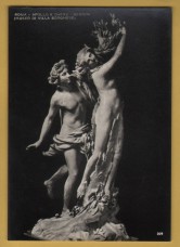 `Rome - Villa Borghese Museum - Apollo and Daphne by Bernini` - Postally Unused - E.Richter Postcard.
