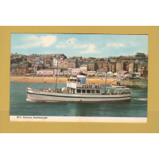 `M.V. Coronia, Scarborough` - Postally Unused - E.T.W. Dennis & Sons Ltd Postcard.