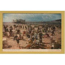 `Beach And Pier, Weston-Super-Mare` - Postally Used - Weston-S-Mare 2nd July 1962 Som Postmark - Jarrold & Sons Ltd Postcard.